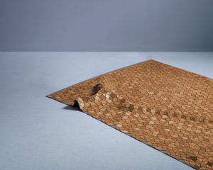 Teppich / originelles Design / Motiv / Holz / rechteckig