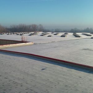 Asphaltabdichtung für Dachterrassen / Dampfsperren