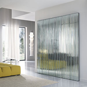 wandmontierter Spiegel / modern / rechteckig / quadratisch