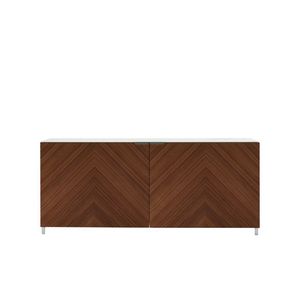 modernes Sideboard / lackiertes Holz / aus Eiche / von Christian Werner
