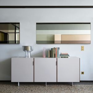 modernes Sideboard / Nussbaum / Massivholz / von Mauro Lipparini