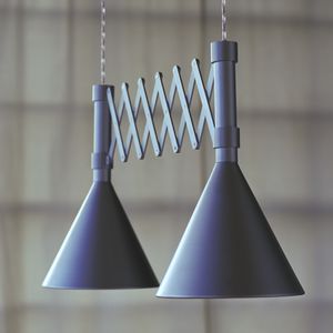 Hängelampe / modern / Aluminium / verstellbar