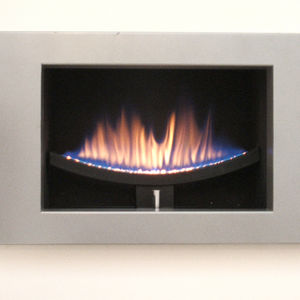 Gaskamin / modern / originelles Design / traditionell