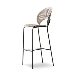 Barstuhl / Skandinavisches Design / aus Buche / aus Eiche / Nussbaum