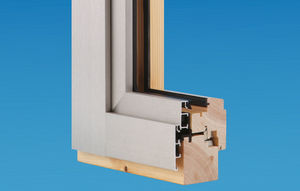 Holz-Fensterprofil / Aluminium