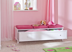 moderne Polsterbank / Holz / mit Stauraum / für Kinder (Jungen und Mächen)