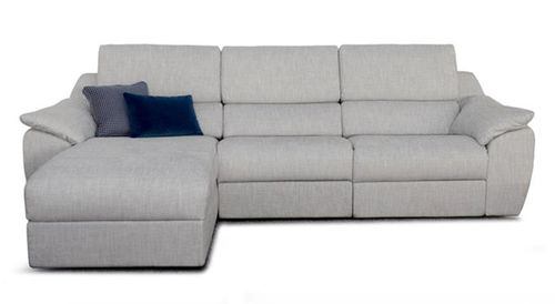 Modulsofa ROMULUS GRASSOLER Modern Grau Stoff