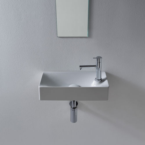 Wand Waschbecken Scarabeo Ceramiche Keramik Loch Mit