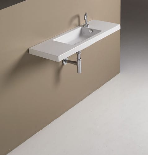 Wand Waschbecken Serie Series Ceramica Tecla Keramik Mit