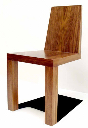 Original Design-Stuhl aus Holz SHADOW Duffy London