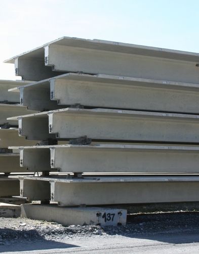 Platte aus Stahlbeton CARBONCAST&reg; DOUBLE TEE High Concrete