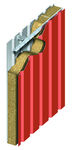 Trapez-Fassadenverkleidung aus Blech ELITE SYSTEM 52  Euroclad Ltd