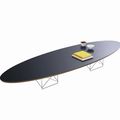 couchTisch / für gewerbliche Einrichtungen / von Charles & Ray Eames - ELLIPTICAL TABLE ETR