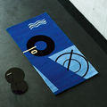 moderner Teppich / handgewebter / moderner -Woll / von Eileen Gray - BLUE MARINE