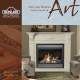 Hand carved wood mantels