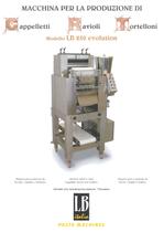 Pasta Machines- LB 250 evolution