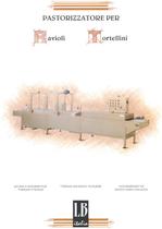 Pasteurisierger�t f�r gef�llte nudeln und ravioli