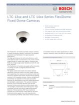 LTC 13xx and LTC 14xx Series FlexiDome Fixed Dome Cameras 