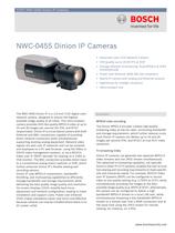 NWC-0455 Dinion IP Cameras 