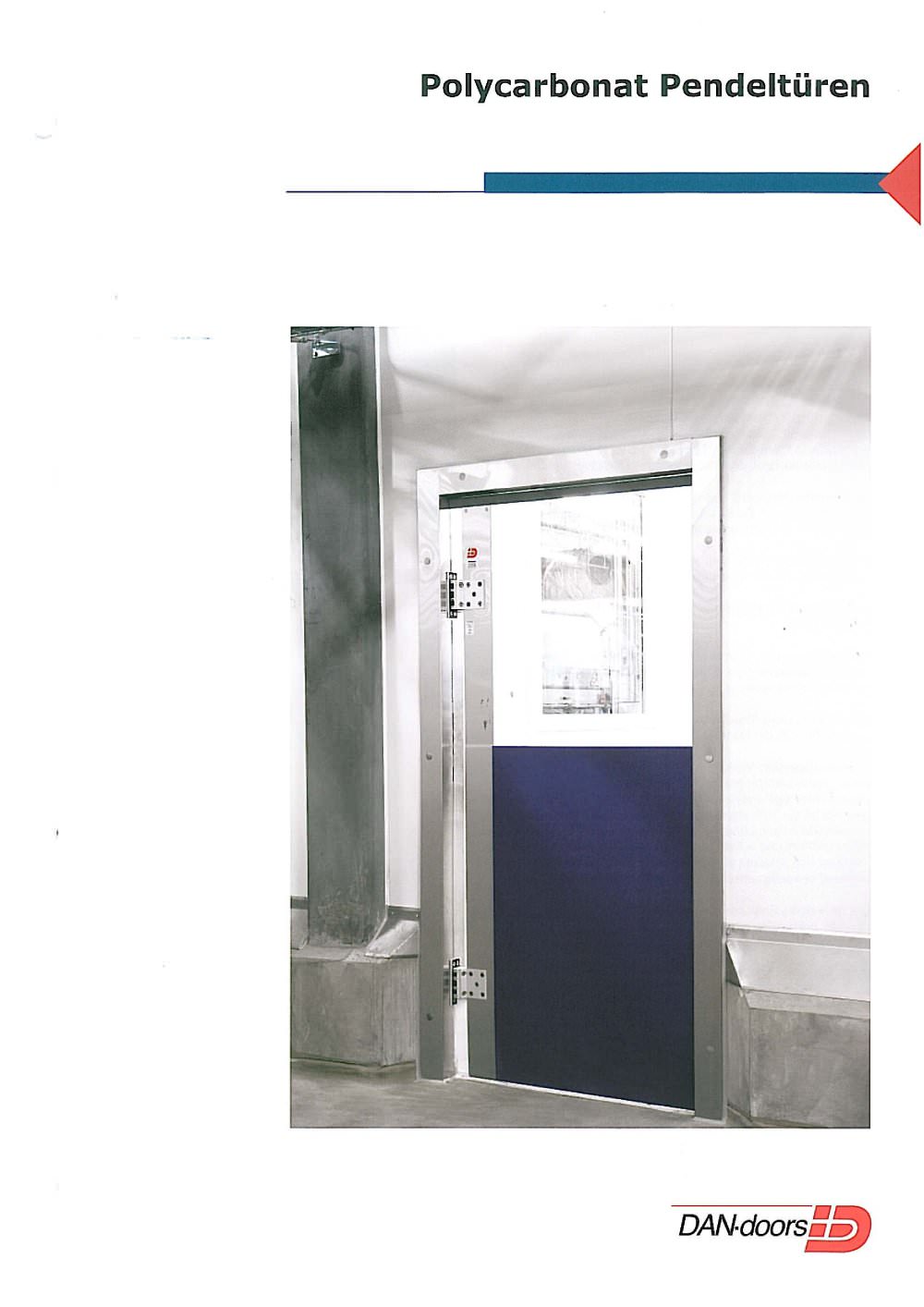Polycarbonat Pendelt&uuml;ren - DAN-doors