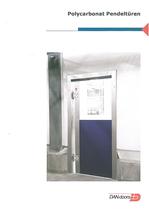 Polycarbonat Pendelt�ren