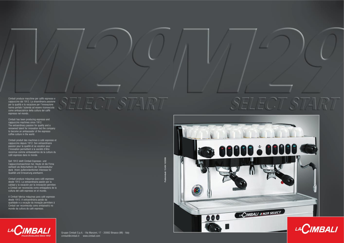 M29 Select Start - LA CIMBALI