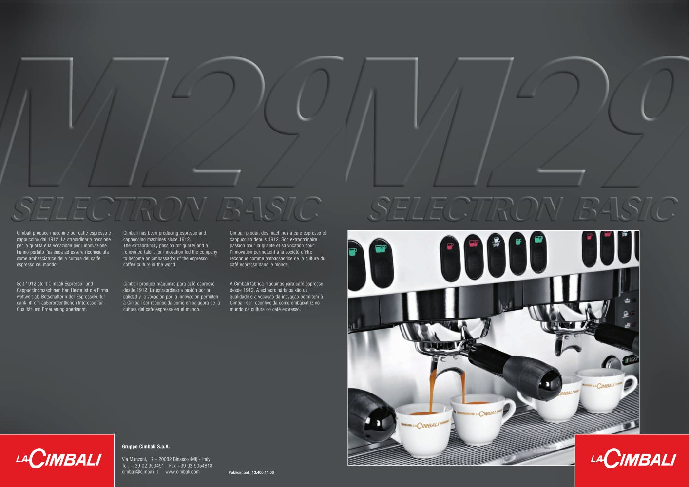 M29 Selectron Basic - LA CIMBALI