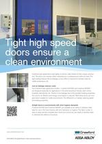 Crawford, High speed doors Airtight