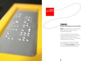 syst�me de balisage en �criture braille SBEB