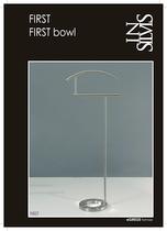 Suit stands FIRST and FIRST bowl