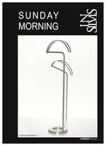 SUNDAY MORNING, valet stand and valet hanger