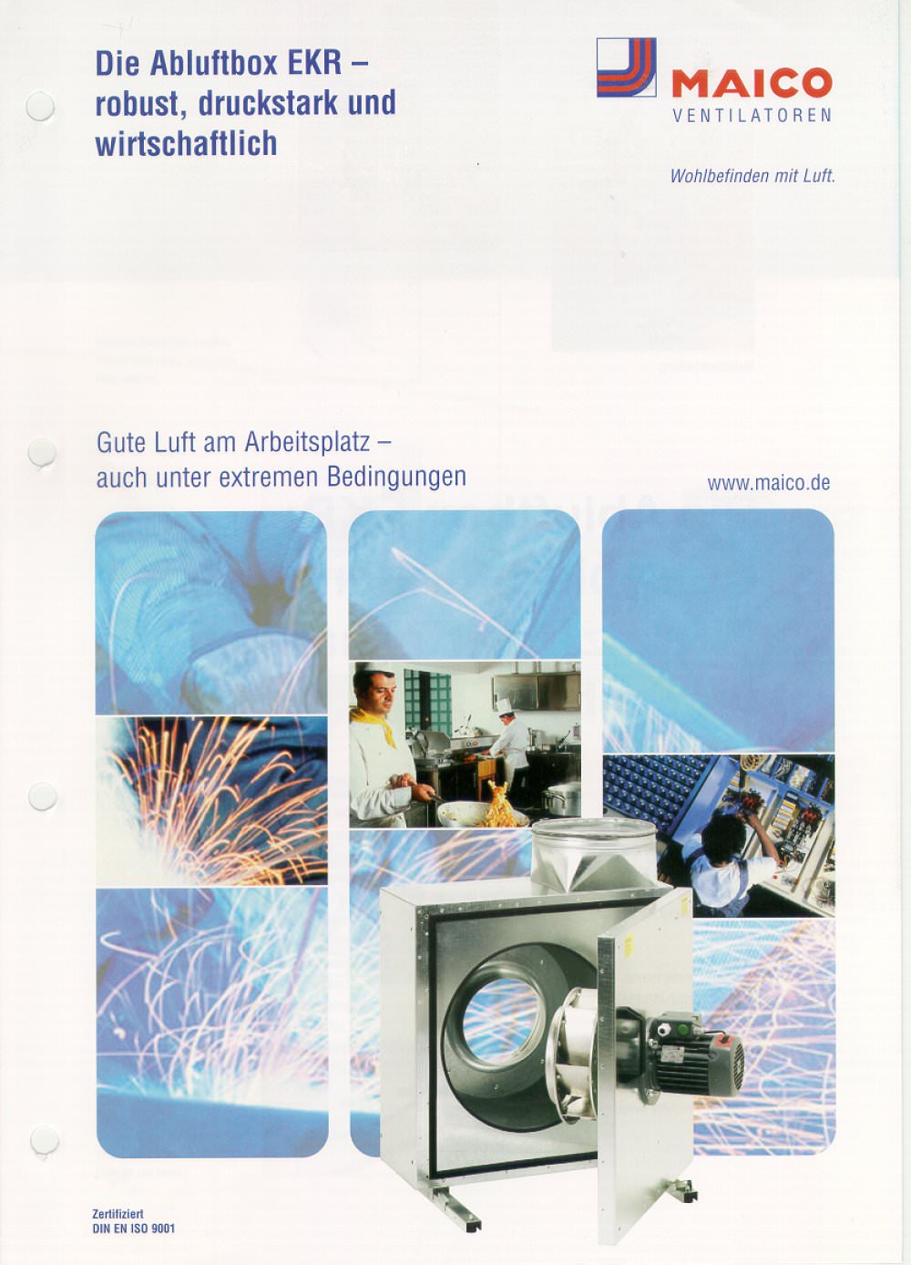 Die Abluftbox EKR - MAICO