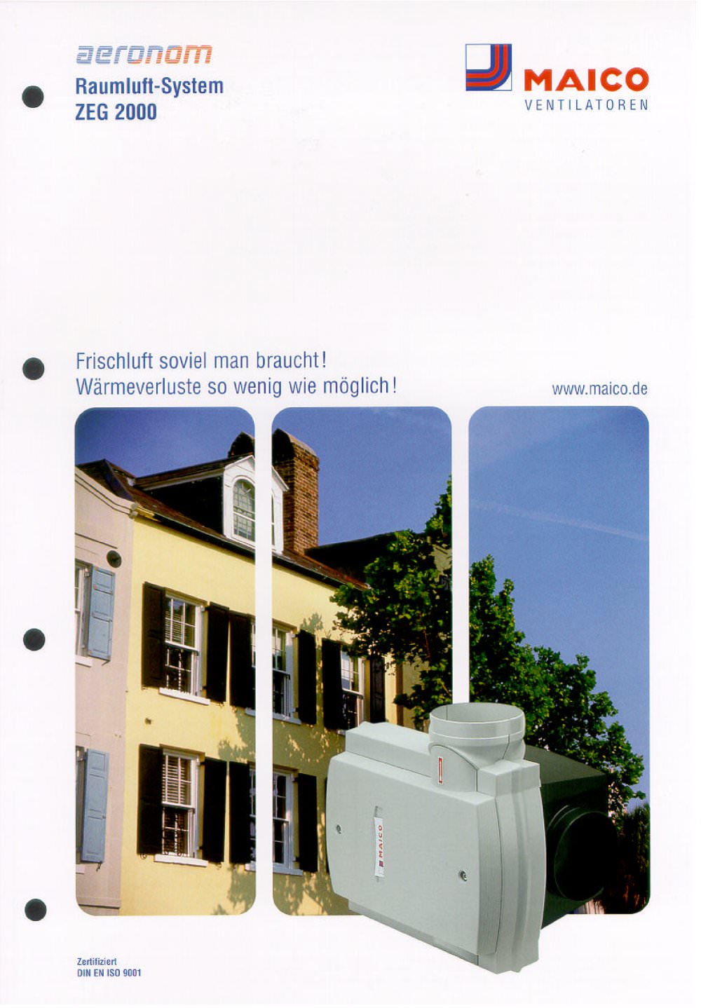 Raumluft-System ZEG 2000 - MAICO