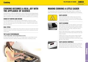 Free Standing Cooking 2007