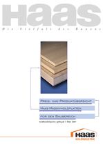 Massivholzplatten f�r den Baubereich
