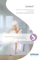 GRADUEL� Satin Glas mit sanftem �bergang in der Durschsicht