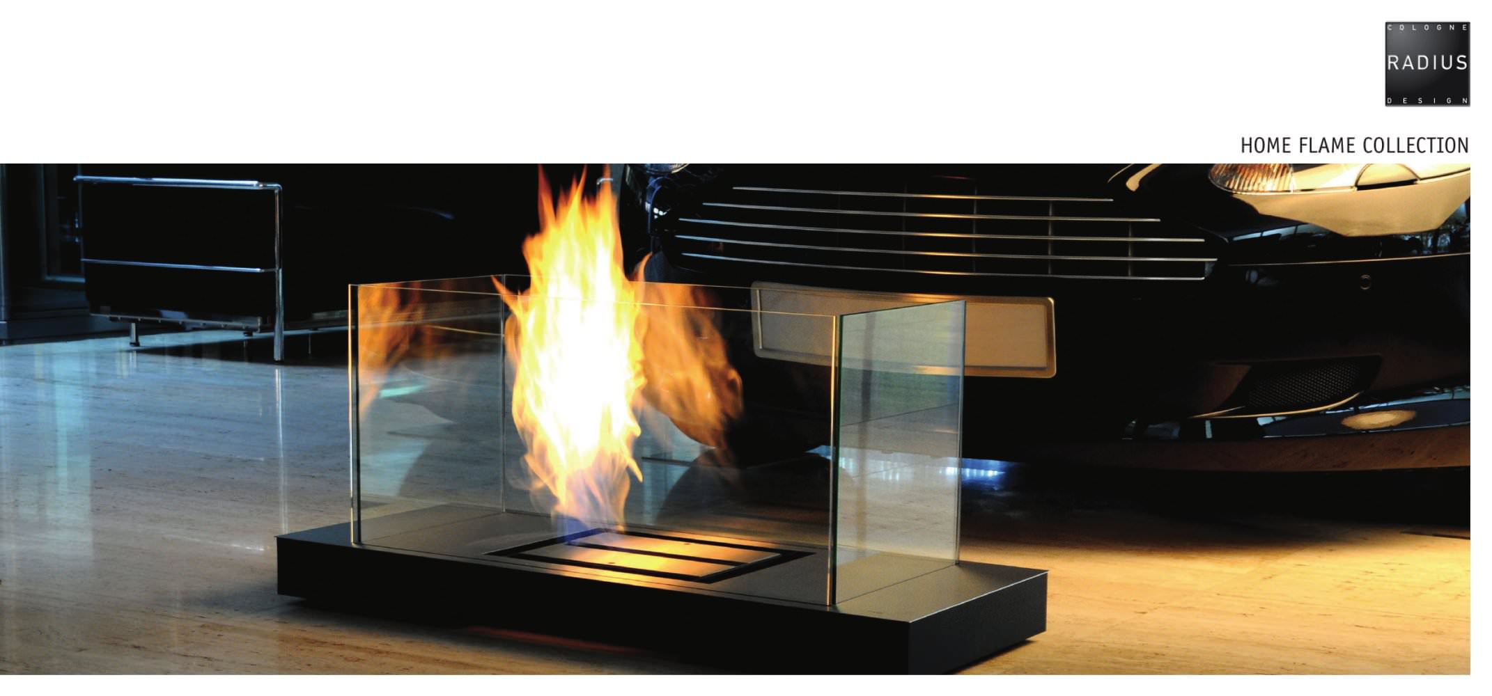 Radius Design Ethanol Kamine - RADIUS DESIGN