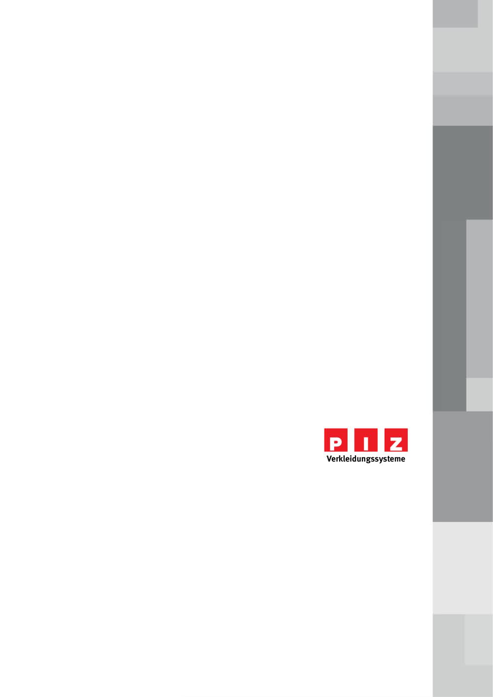 PIZ CATALOGUE - ZECCA PREFABBRICATI