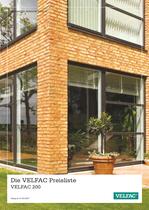 Die VELFAC Preisliste VELFAC 200