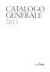 GENERAL CATALOG 2011