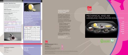  MECHANICAL AND AIR  HANDLING INSULATION SOLUTION