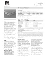  QuietR� Duct Liner BoarD