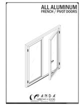 ALUMINIUM FRENCH / PIVOT DOOR