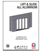 Lift & Slide all aluminium