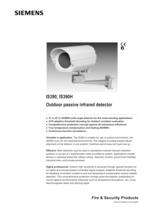 IS390.. - Outdoor PIR detector