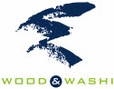 Wood and washi - logo