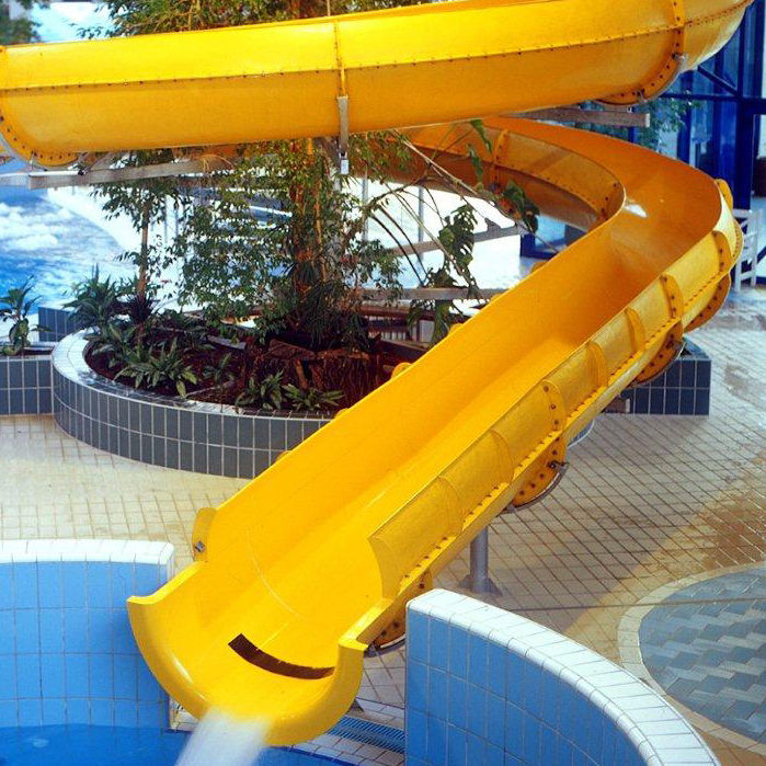 Drehende Rutsche - U800 - POL -GLASS - für Aquapark
