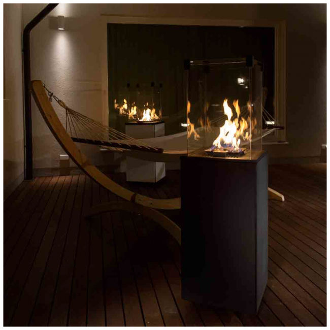 Gaskamin - PATIO/G30/30MBAR/S - KRATKI.PL MAREK BAL - modern