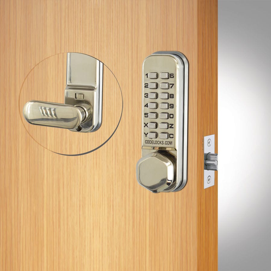 Mechanisches Schloss - CL255 - CODELOCKS - Tür / Zahlen / mit Griff