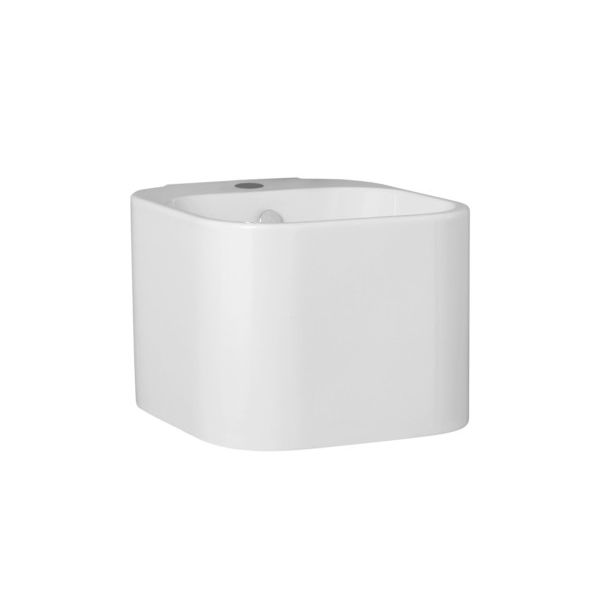 Wand-Waschbecken - TALP04443000 - Azzurra - quadratisch / Keramik / modern